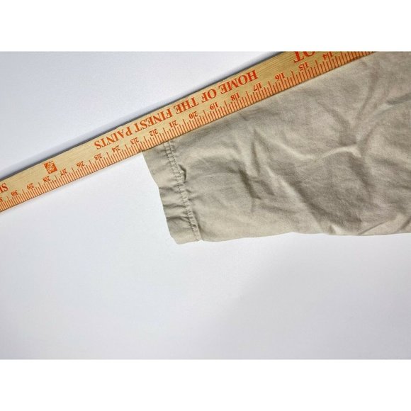 Vintage 90s Woolrich Beige Cotton Utility Work Jacket Mens Size Large Made in Ma - Picture 5 of 10